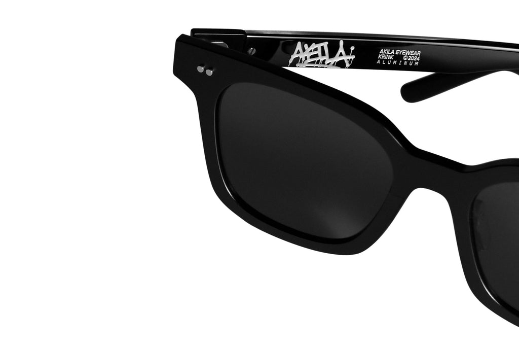 AKILA® Eyewear - Hi-Fi x Krink Sunglasses Black w/ Black Lenses