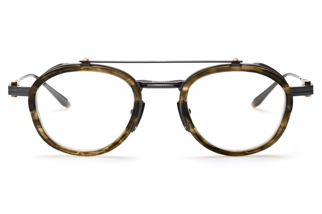 Akoni - Infinity Eyeglasses Crystal Dark Grey & Brushed Black Palladium