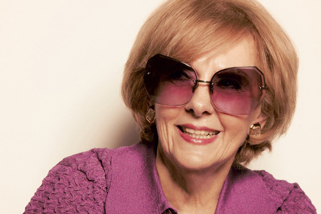 Linda Farrow - Lila Sunglasses Light Gold (C5)
