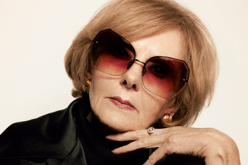 Linda Farrow - Lila Sunglasses Yellow Gold (C6)