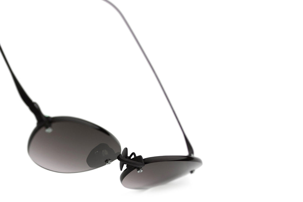 AKILA® Eyewear - IO Sunglasses Matte Black w/ Black Gradient Lenses