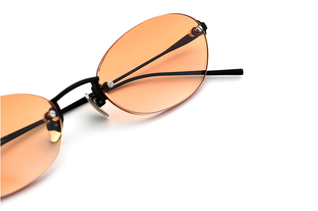 AKILA® Eyewear - IO Sunglasses Matte Black w/ Orange Gradient Lenses
