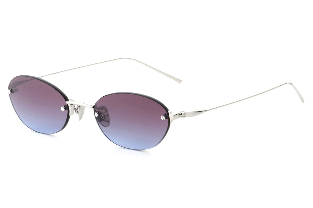 AKILA® Eyewear - IO Sunglasses Silver w/ Purple Gradient Lenses