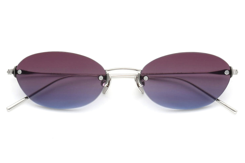 AKILA® Eyewear - IO Sunglasses Silver w/ Purple Gradient Lenses