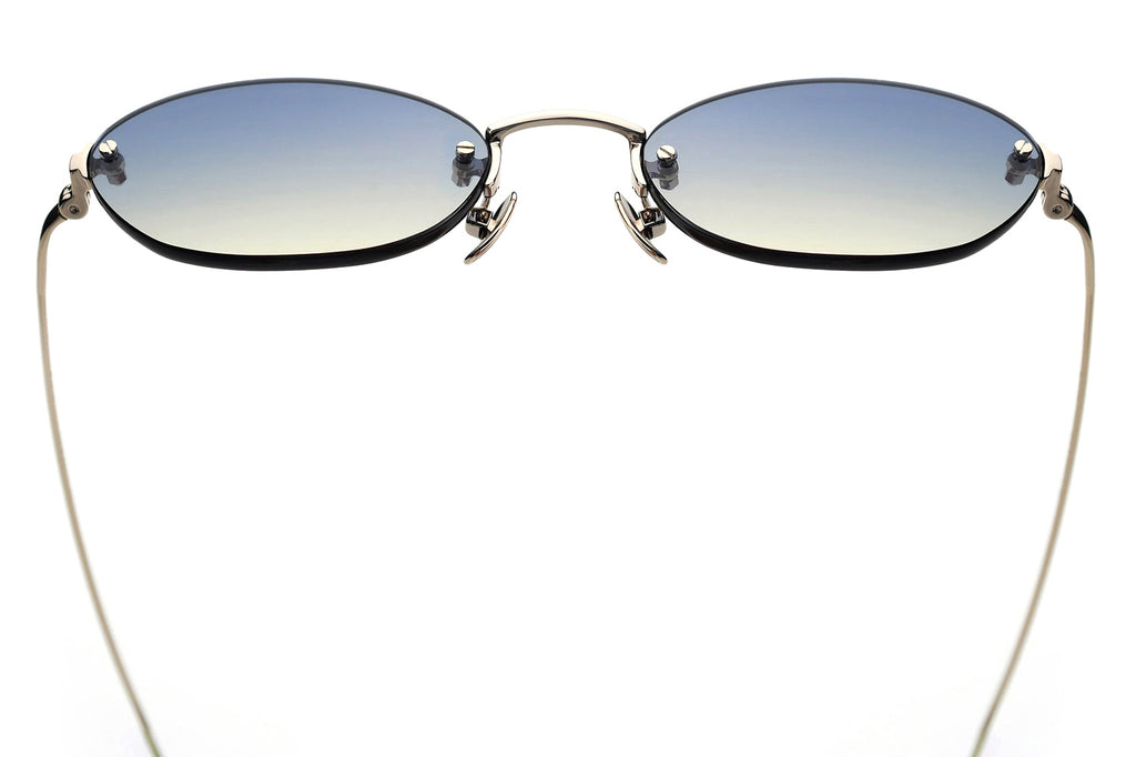 AKILA® Eyewear - IO Sunglasses Gold w/ Blue Gradient Lenses