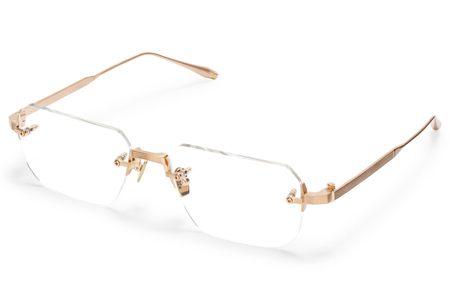 Akoni - Juno-Four Titanium Rimless Eyeglasses | Made in Japan