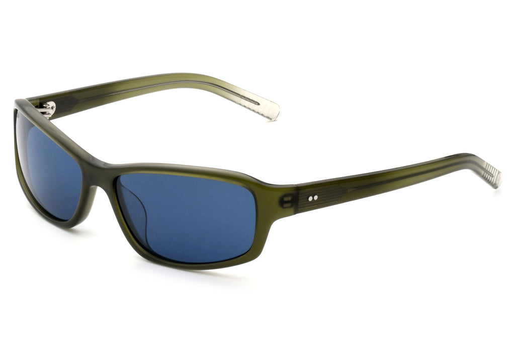 AKILA® Eyewear - Jet Sunglasses Gradient Green w/ Navy Lenses