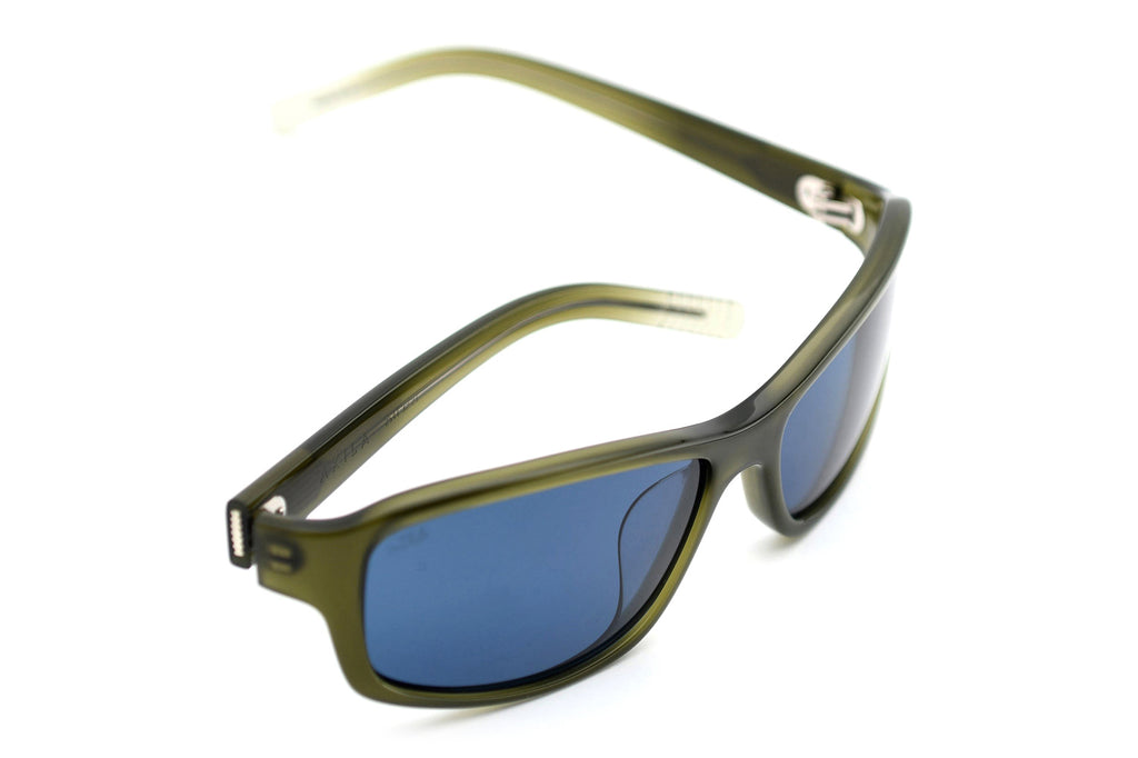 AKILA® Eyewear - Jet Sunglasses Gradient Green w/ Navy Lenses