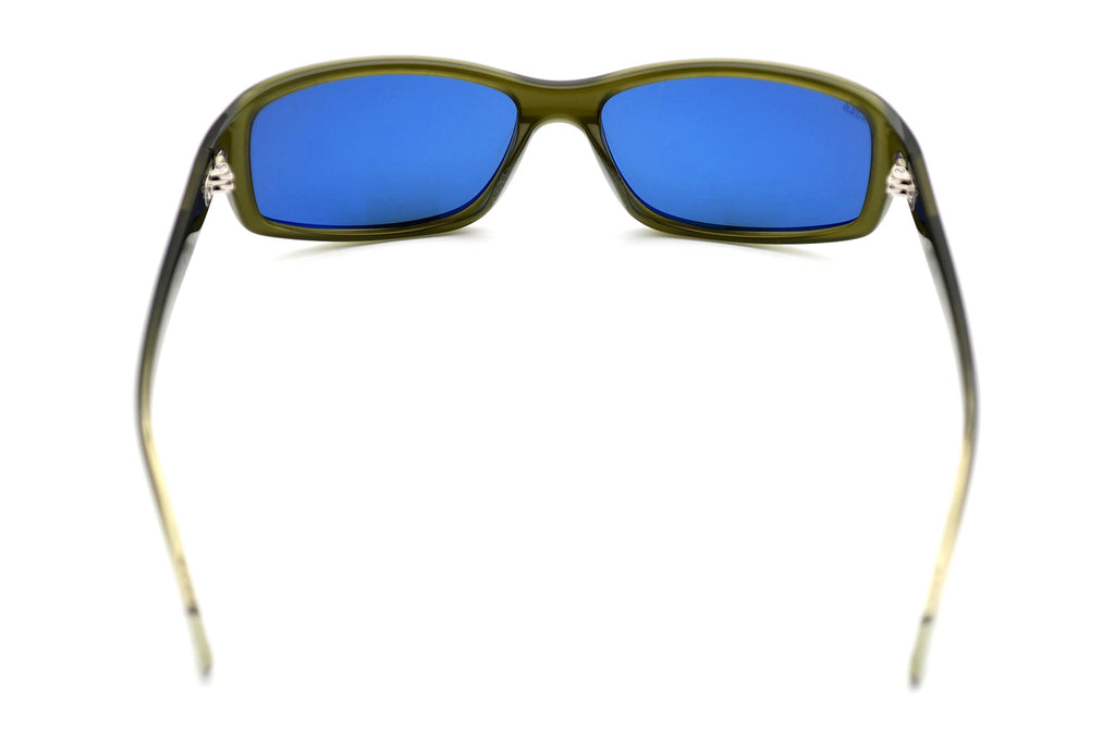 AKILA® Eyewear - Jet Sunglasses Gradient Green w/ Navy Lenses