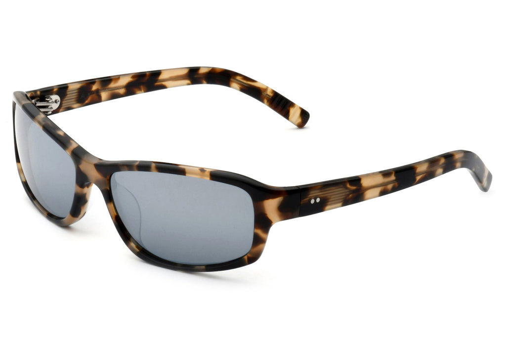 AKILA® Eyewear - Jet Sunglasses Tortoise w/ Silver Mirror Lenses