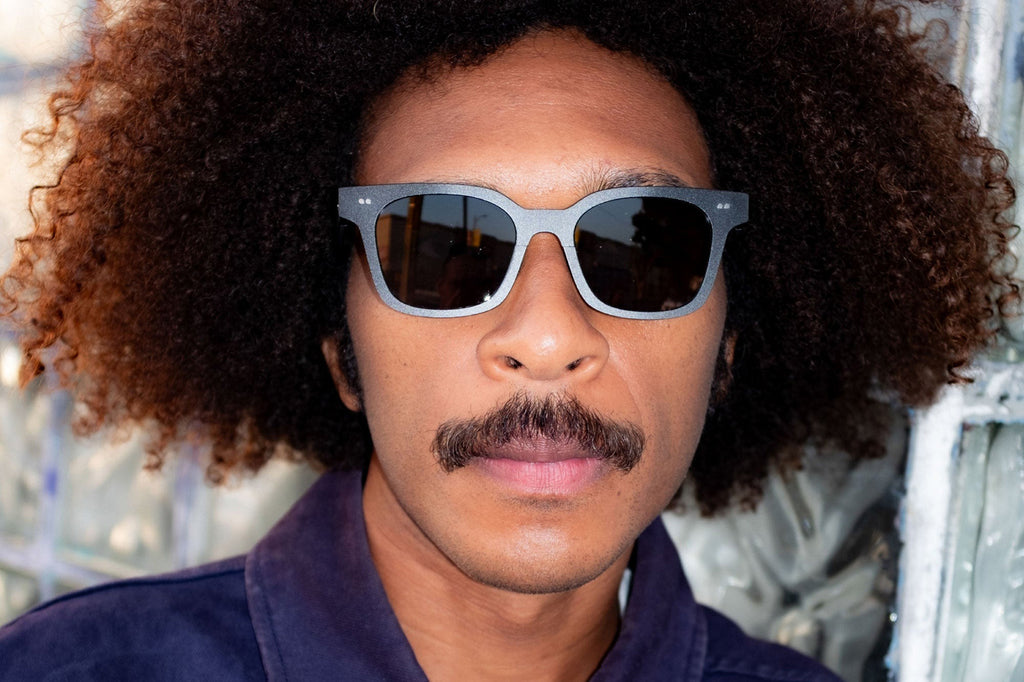 AKILA® Eyewear - Hi-Fi x Krink Sunglasses Black w/ Black Lenses