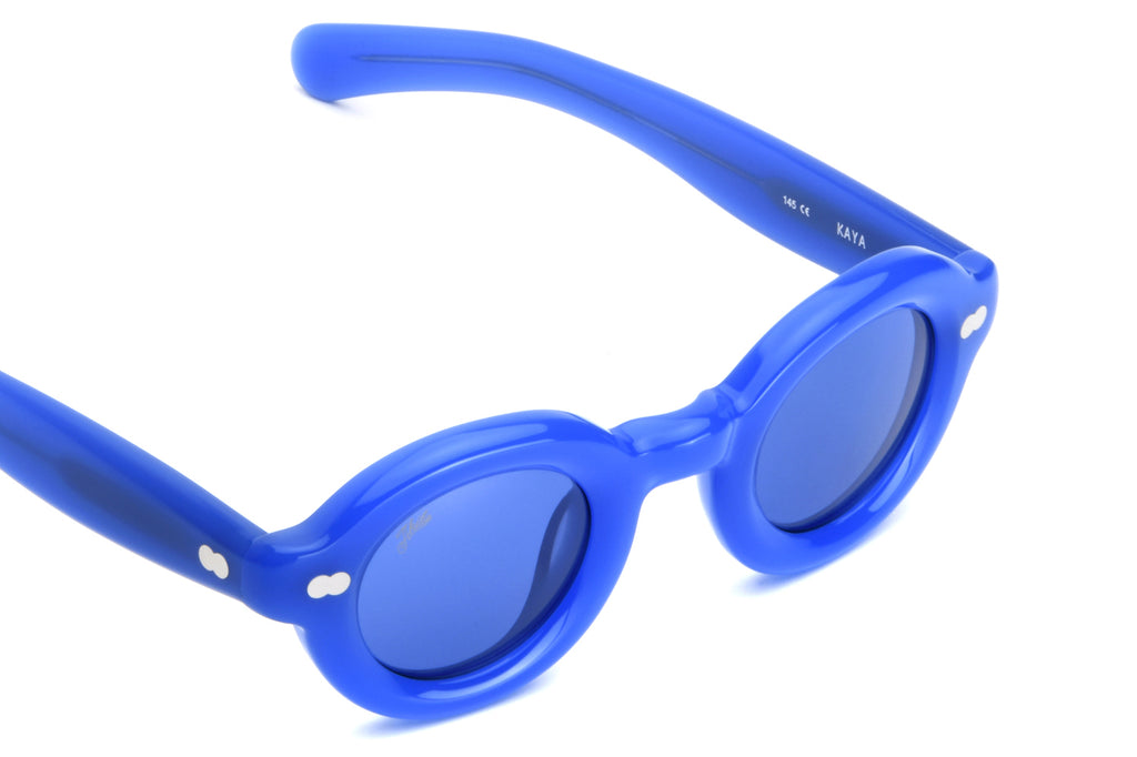 AKILA® Eyewear - Kaya_Inflated Sunglasses Blue w/ Blue Lenses