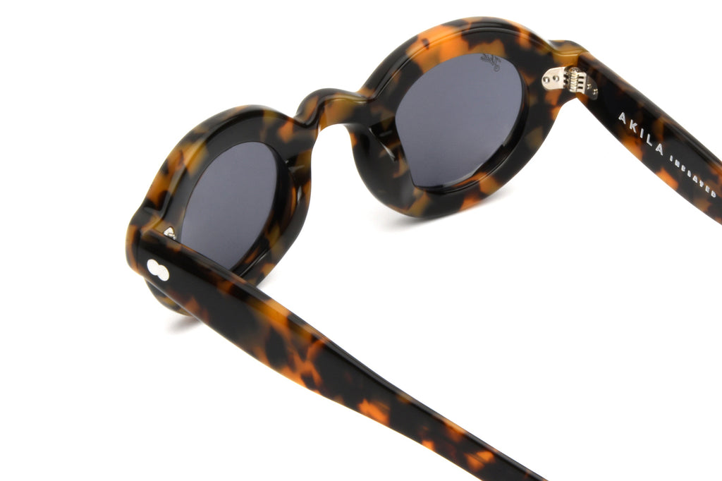 AKILA® Eyewear - Kaya_Inflated Sunglasses Tortoise w/ Black Lenses