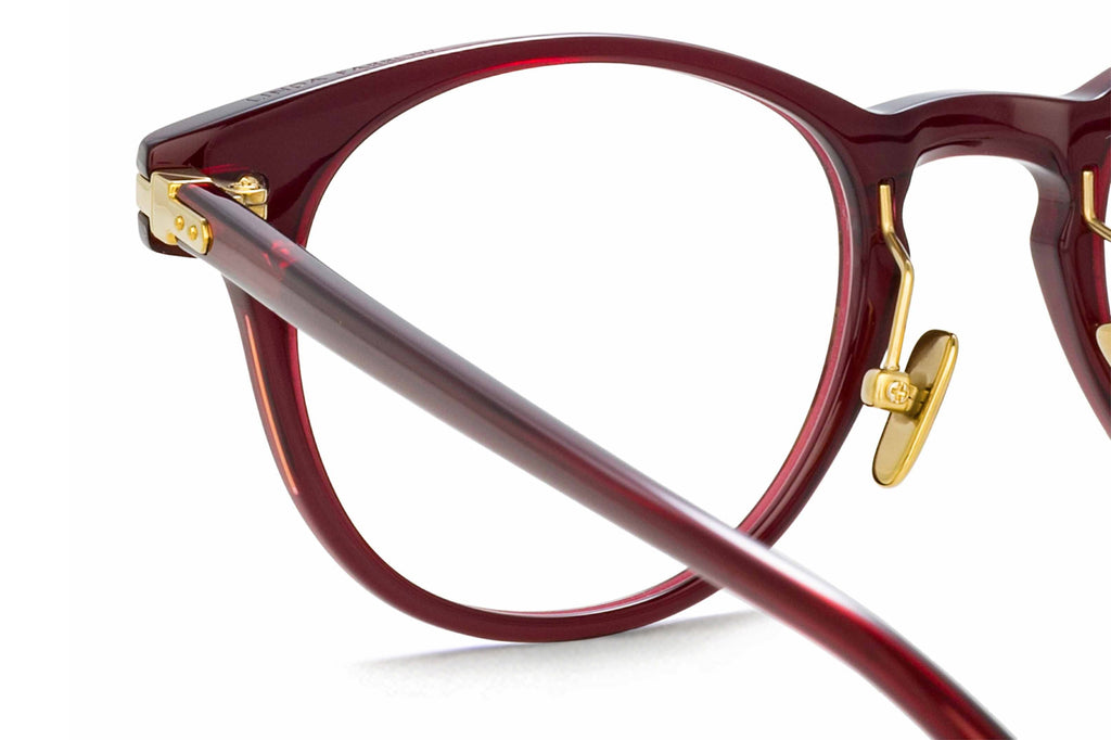 Linda Farrow - Bay Eyeglasses Burgundy (C5)