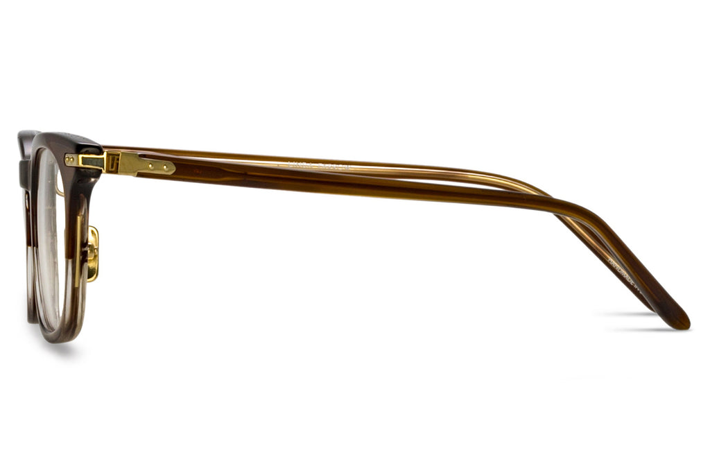 Linda Farrow - Hawkin Eyeglasses Caramel Horn/Light Gold (C4)