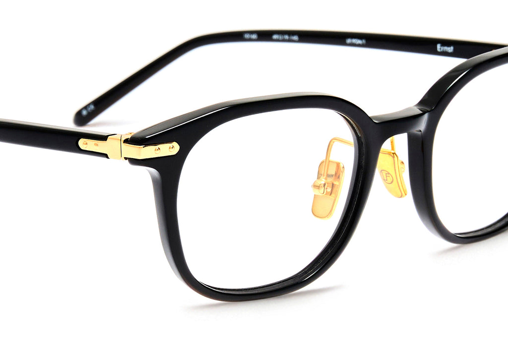 Linda Farrow - Ernst Eyeglasses Black/Yellow Gold (C1)