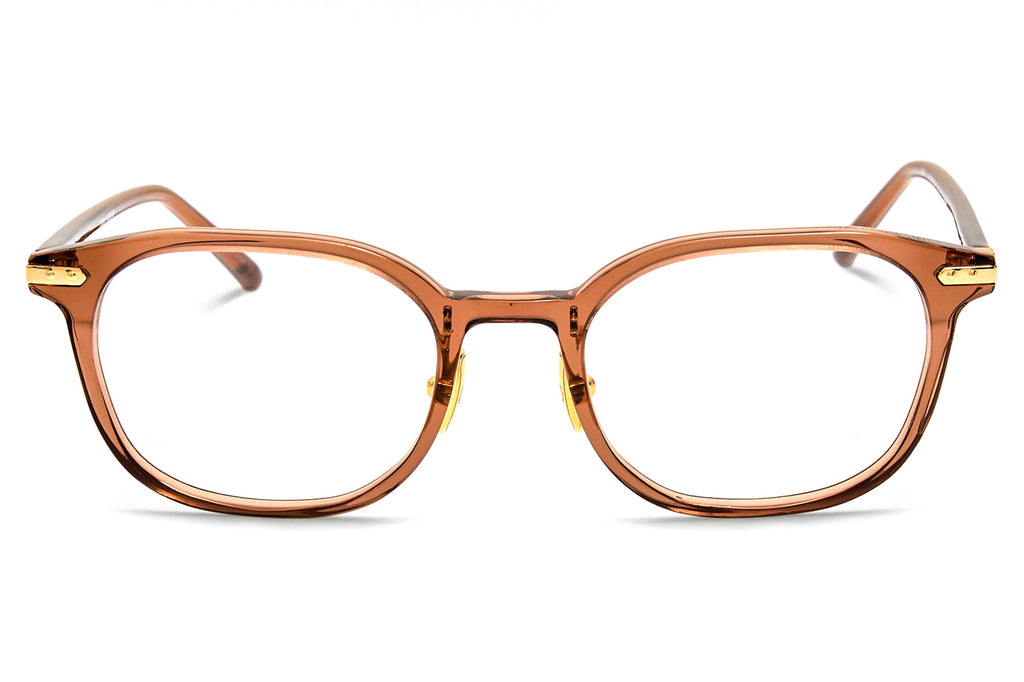 Linda Farrow - Ernst Eyeglasses Brown/Yellow Gold (C2)