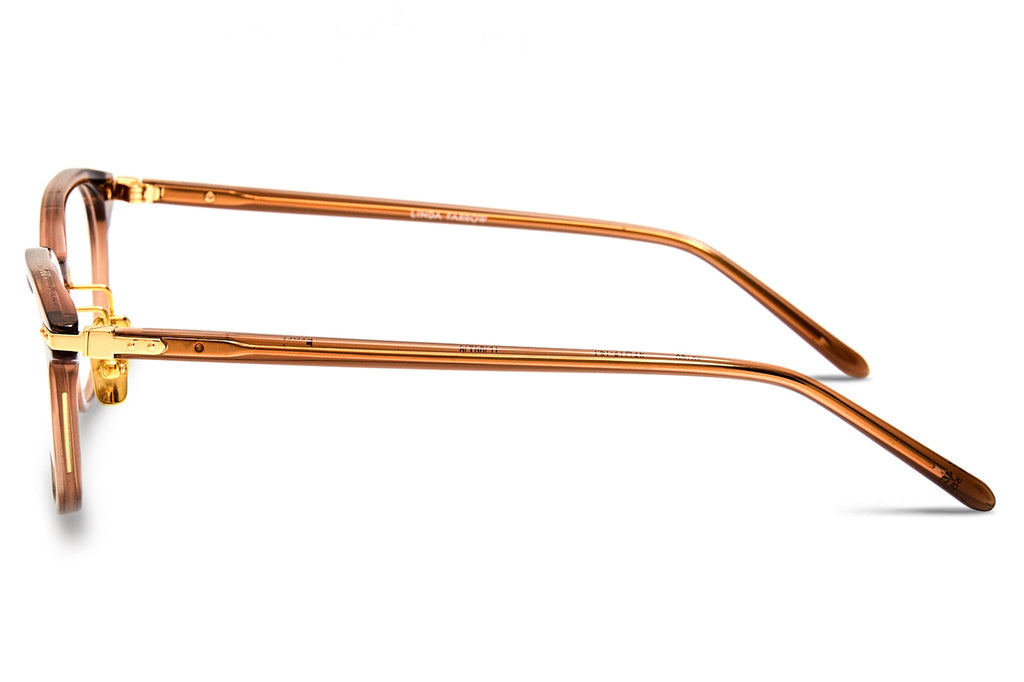 Linda Farrow - Ernst Eyeglasses Brown/Yellow Gold (C2)