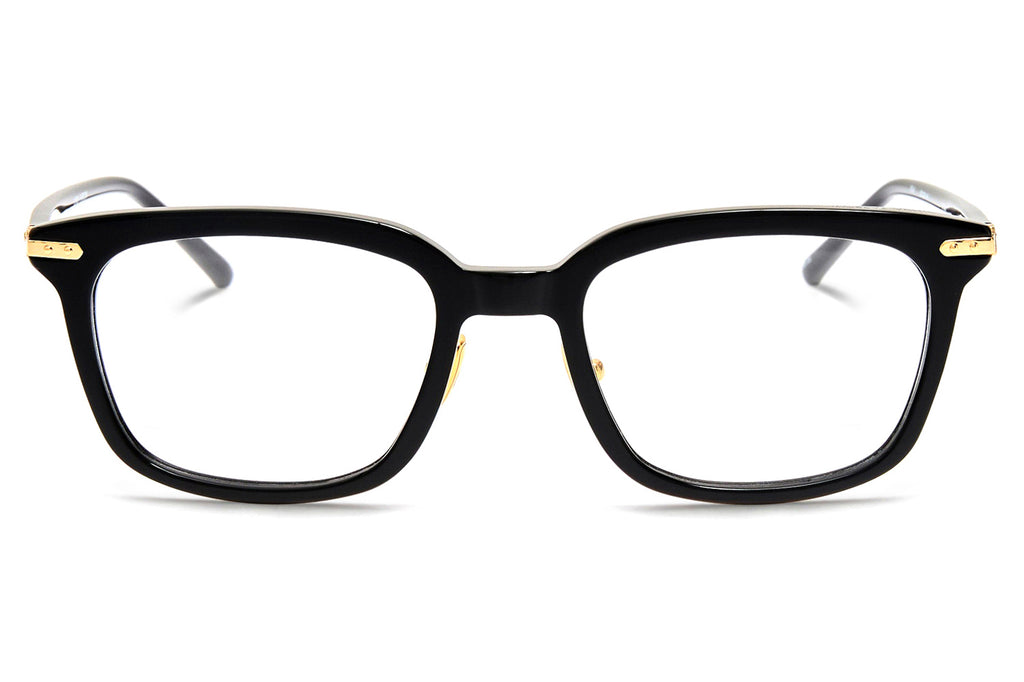 Linda Farrow - Diller Eyeglasses Black/Yellow Gold (C1)