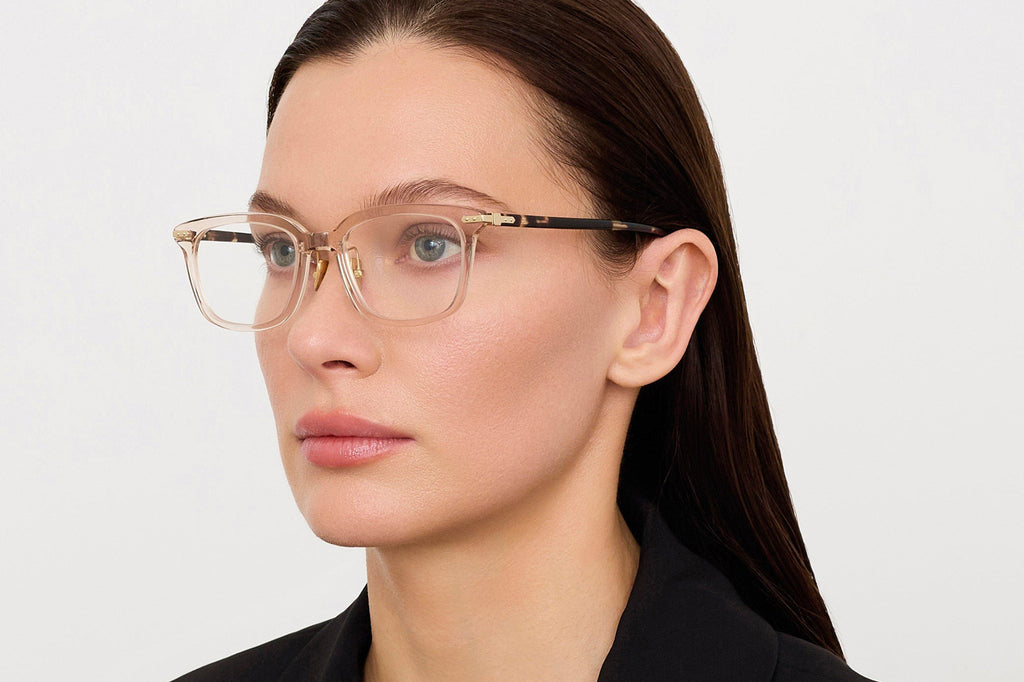 Linda Farrow - Diller Eyeglasses Ash/Camo Tortoise/Light Gold (C3)