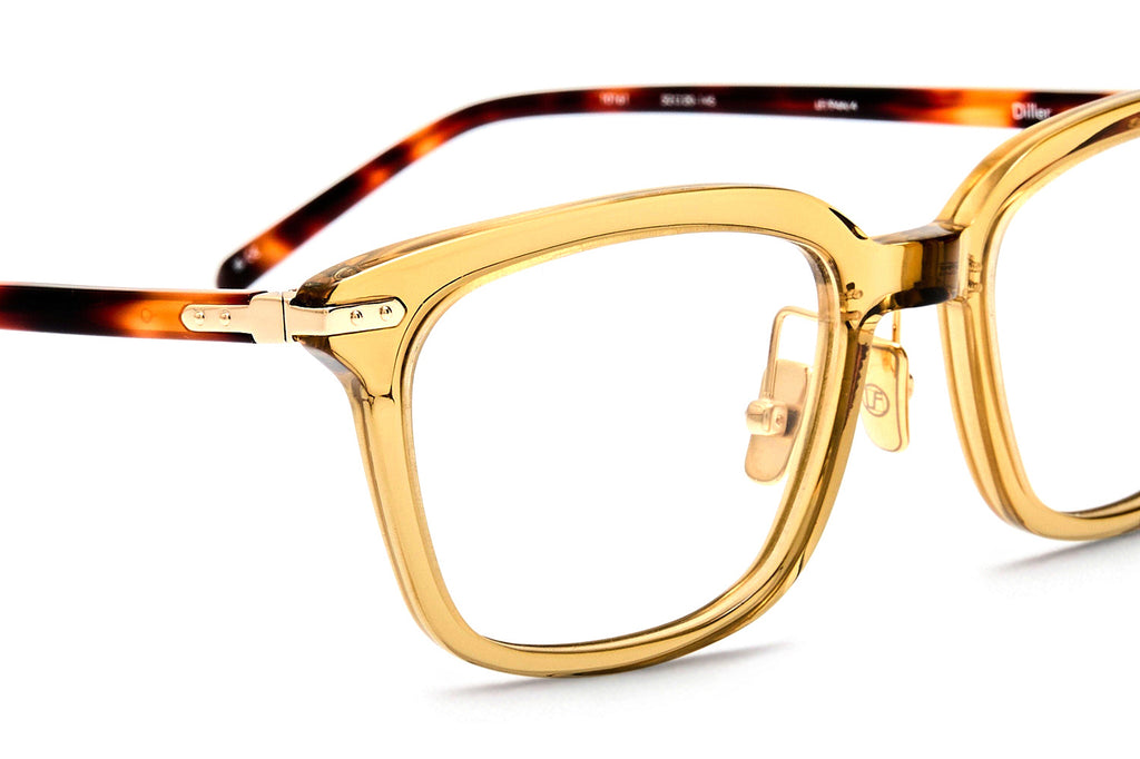 Linda Farrow - Diller Eyeglasses Khaki/Dark Tortoise/Light Gold (C4)