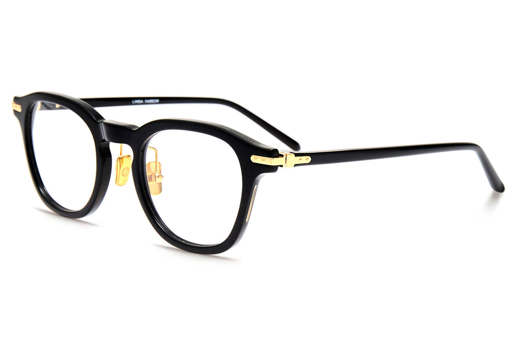 Linda Farrow - Nouvel Eyeglasses Black/Yellow Gold (C1)