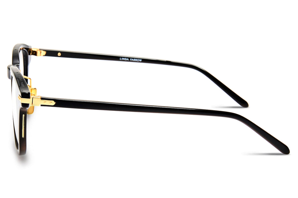 Linda Farrow - Nouvel Eyeglasses Black/Yellow Gold (C1)