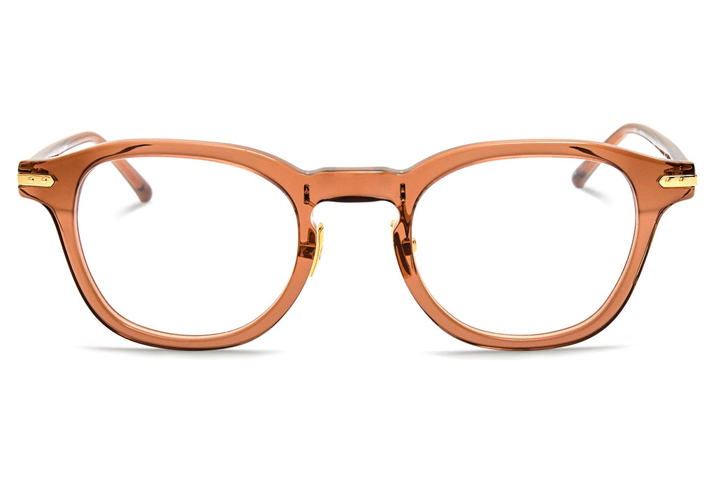 Linda Farrow - Nouvel Eyeglasses Brown/Yellow Gold (C2)