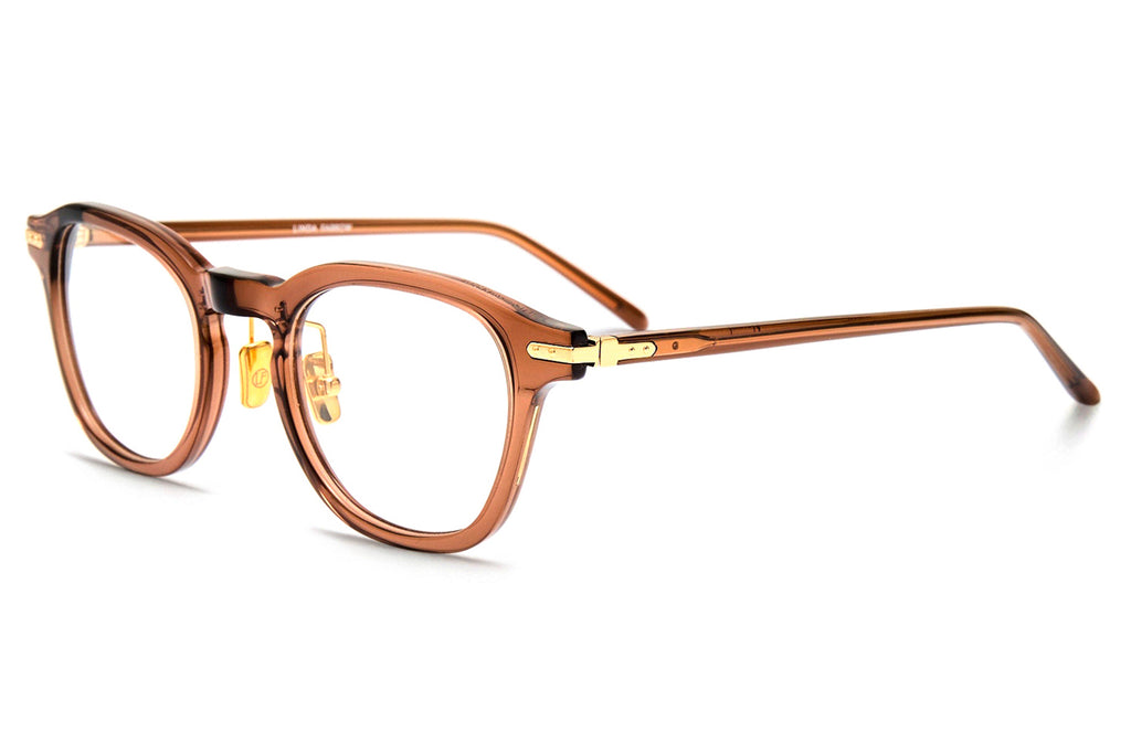 Linda Farrow - Nouvel Eyeglasses Brown/Yellow Gold (C2)