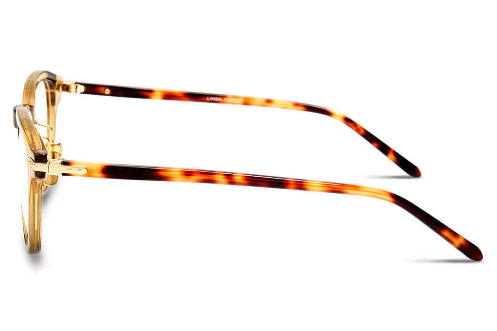 Linda Farrow - Nouvel Eyeglasses Khaki/Dark Tortoise/Light Gold (C4)