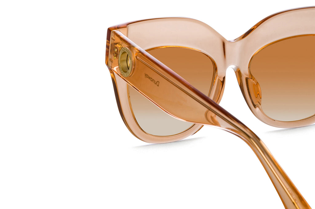 Linda Farrow - Dunaway Sunglasses Translucent Peach (C11)