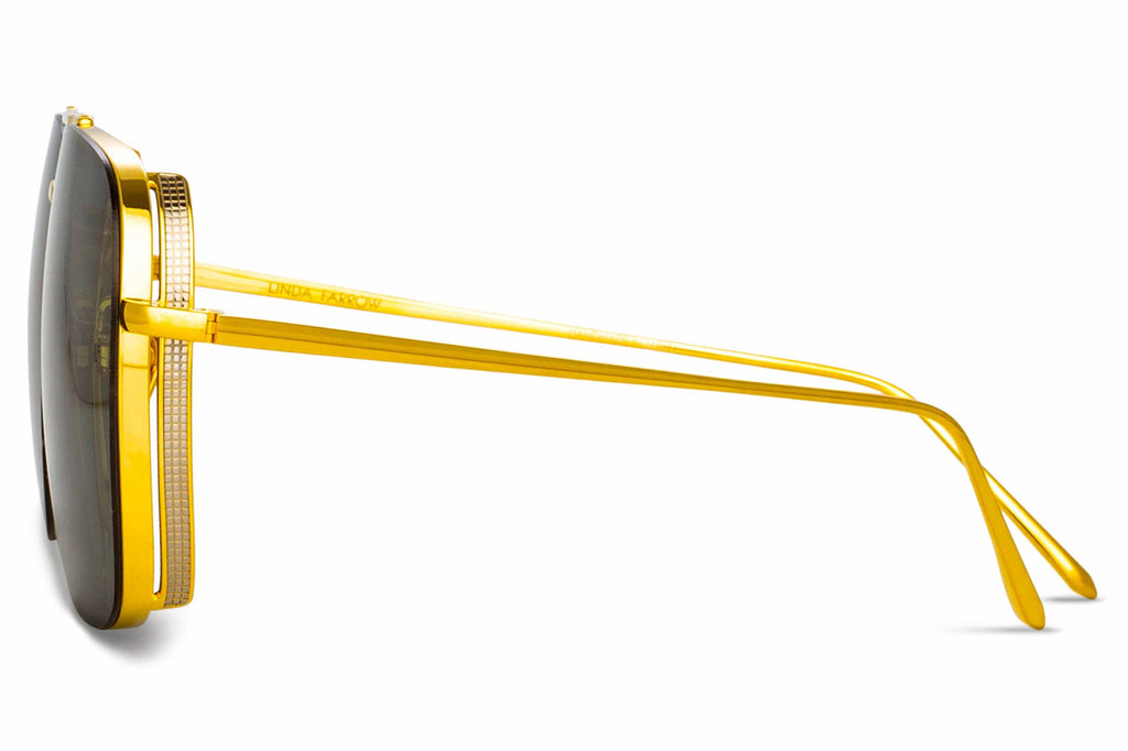 Linda Farrow - Asher Sunglasses Yellow Gold (C1)