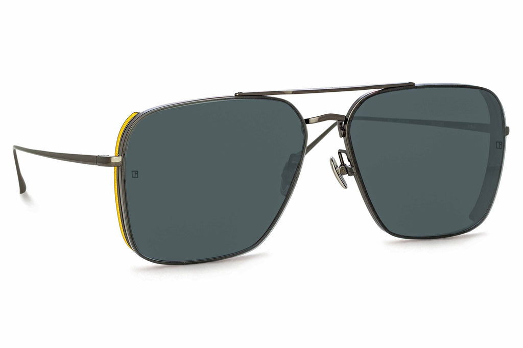 Linda Farrow - Asher Sunglasses Nickel (C3)
