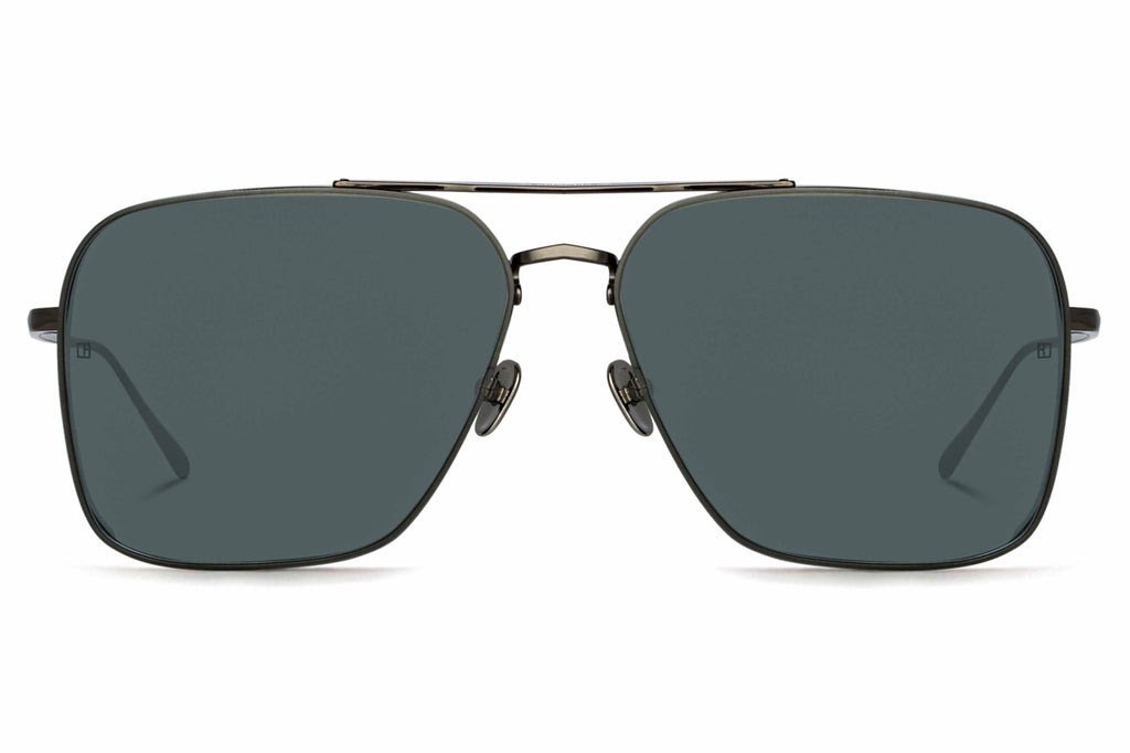 Linda Farrow - Asher Sunglasses Nickel (C3)