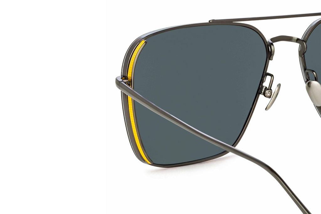 Linda Farrow - Asher Sunglasses Nickel (C3)