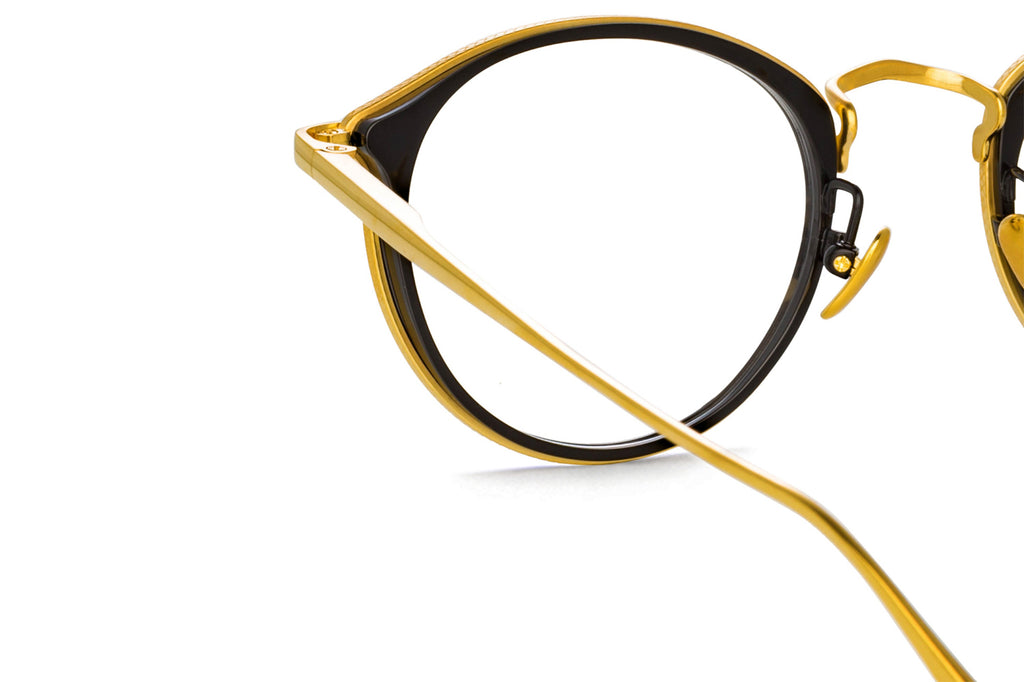 Linda Farrow - Luis Eyeglasses Yellow Gold/Black (C1)