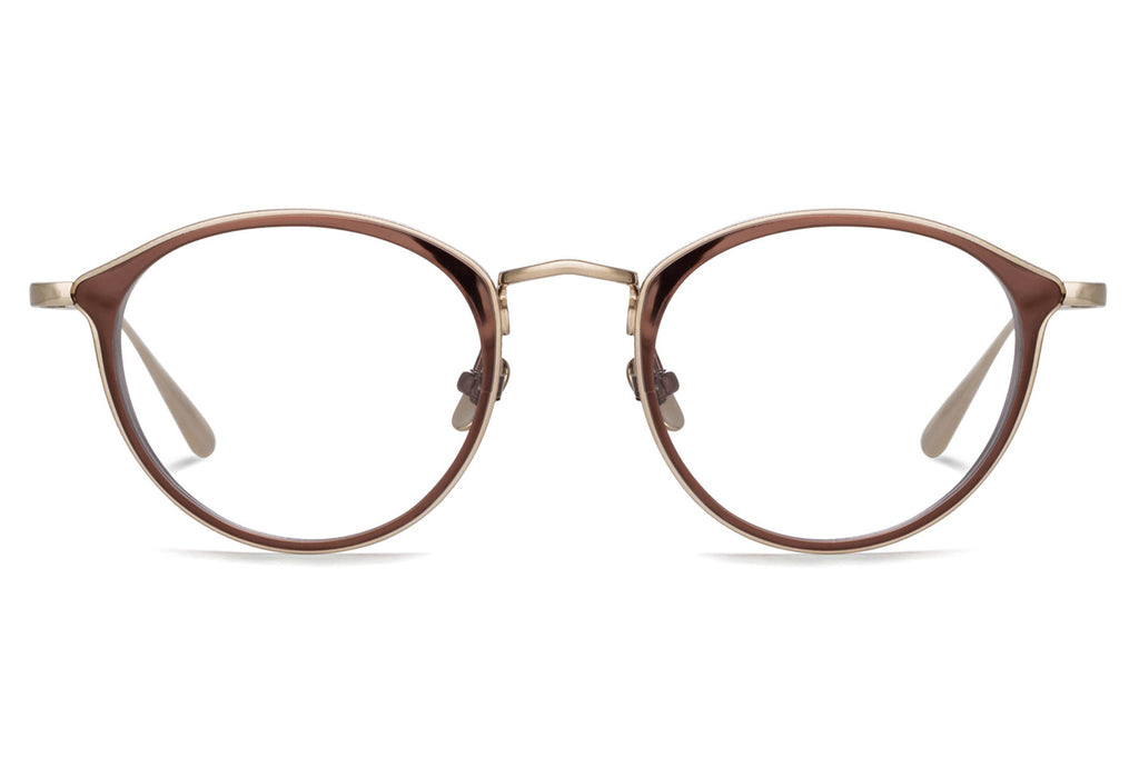 Linda Farrow - Luis Eyeglasses Light Gold/Brown (C3)
