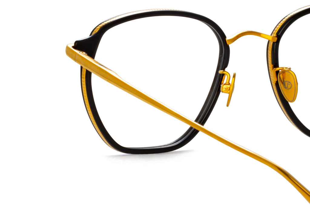 Linda Farrow - Danilo Eyeglasses Yellow Gold/Black (C1)