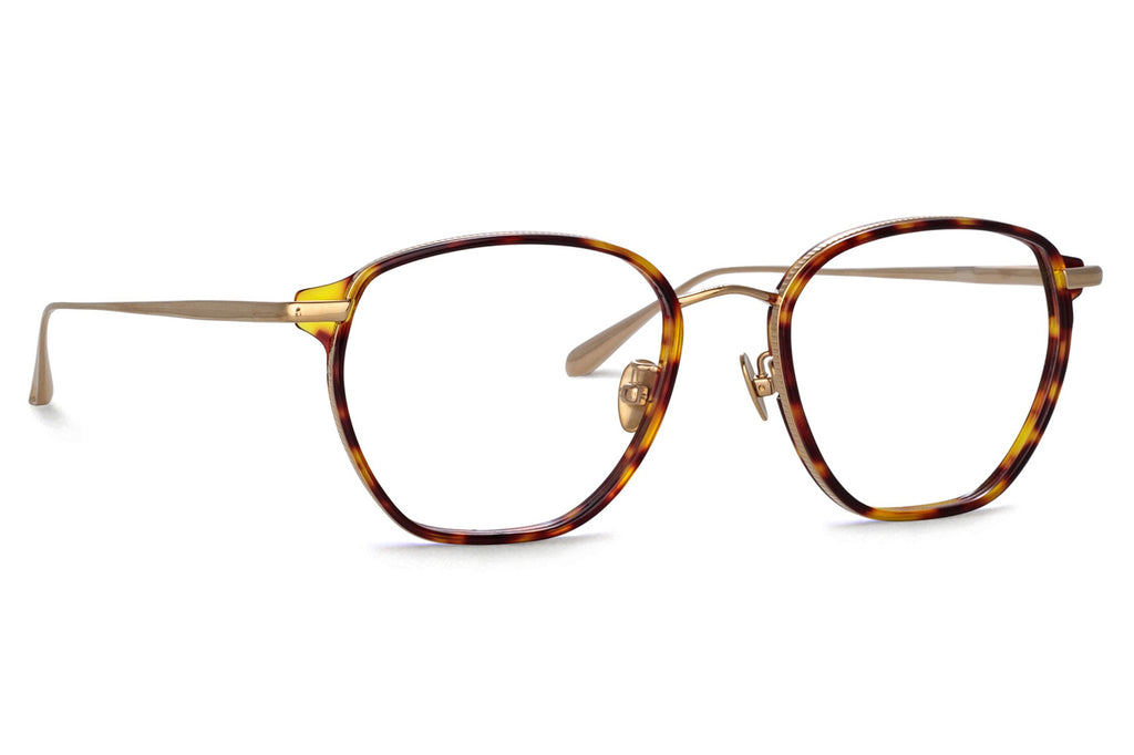 Linda Farrow - Danilo Eyeglasses Light Gold/Tortoiseshell (C2)
