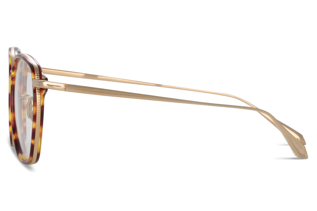 Linda Farrow - Danilo Eyeglasses Light Gold/Tortoiseshell (C2)