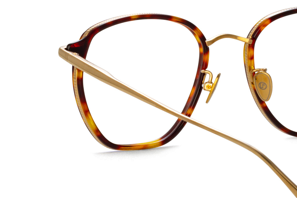 Linda Farrow - Danilo Eyeglasses Light Gold/Tortoiseshell (C2)