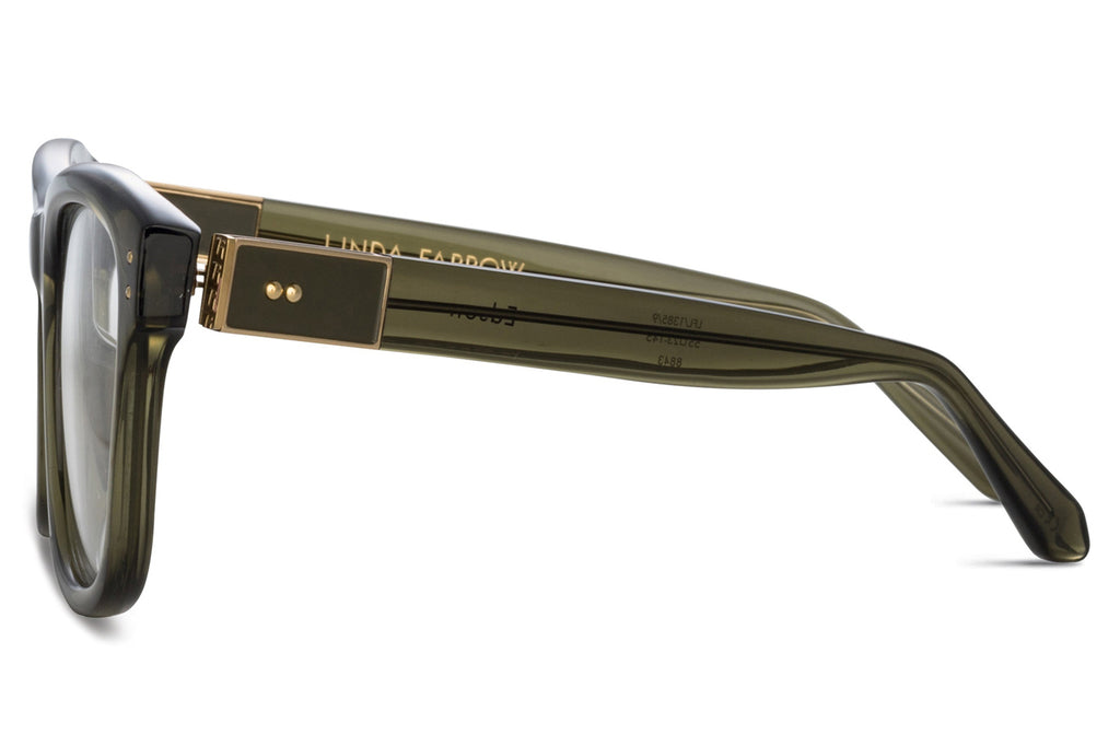 Linda Farrow - Edson Eyeglasses Translucent Green (C9)