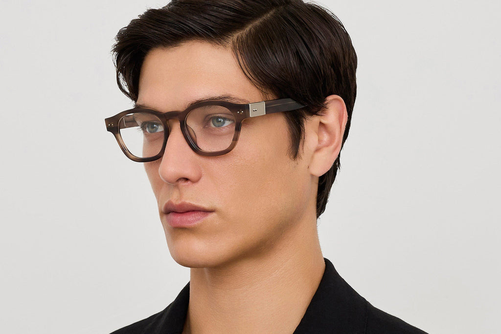 Linda Farrow - Talbot Eyeglasses Grey Horn (C10)