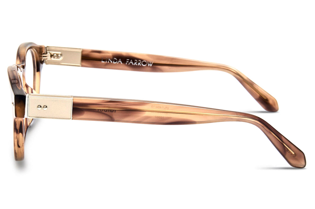 Linda Farrow - Talbot Eyeglasses Grey Horn (C10)