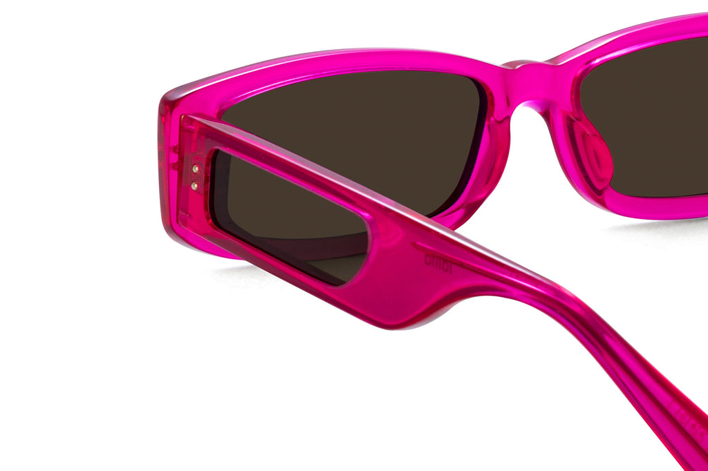Linda Farrow - Talita Sunglasses Neon Pink (C7)