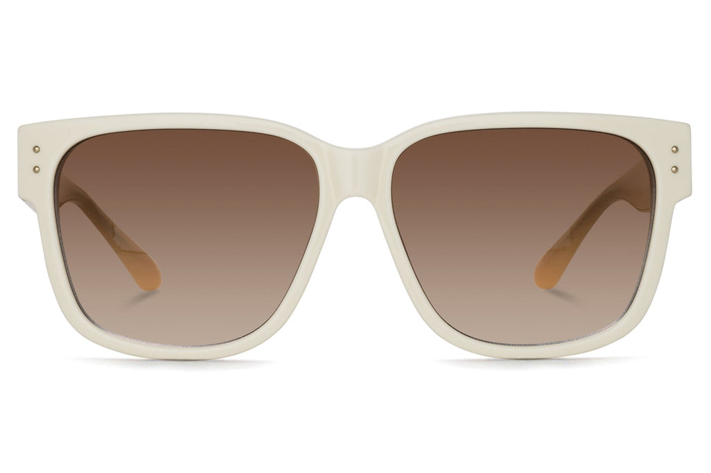 Linda Farrow - Perry Sunglasses White (C3)