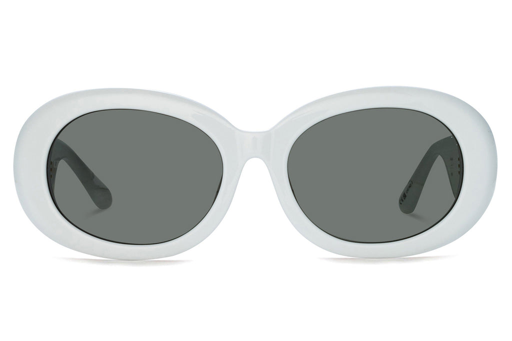 Linda Farrow - Lina Sunglasses White (C4)