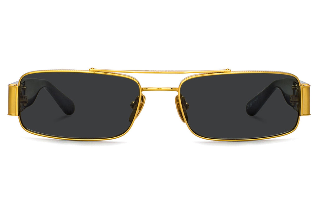 Linda Farrow - Joey Sunglasses Yellow Gold (C1)