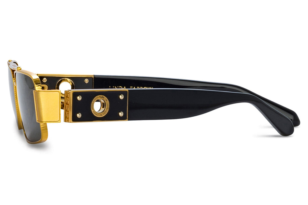 Linda Farrow - Joey Sunglasses Yellow Gold (C1)