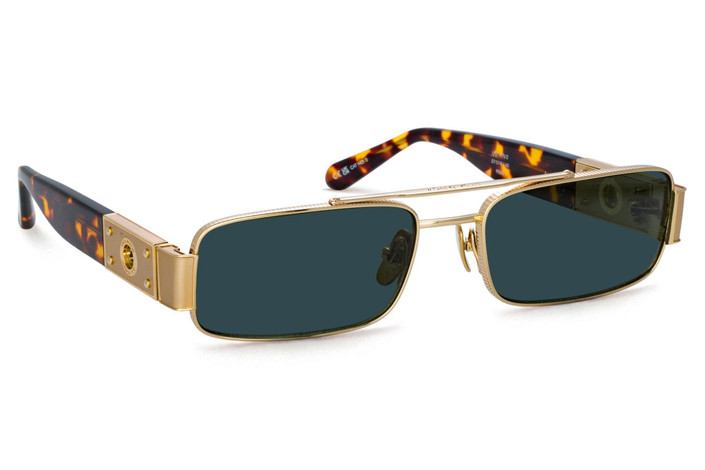 Linda Farrow - Joey Sunglasses Light Gold (C2)
